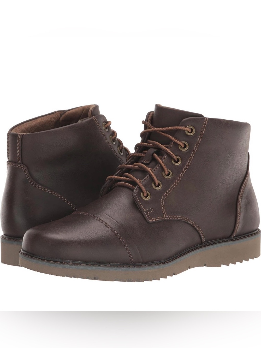 BRAND NEW Eastland Men’s Patterson CHUKKA ANKLE BOOTS 12D LACE UP BROWN